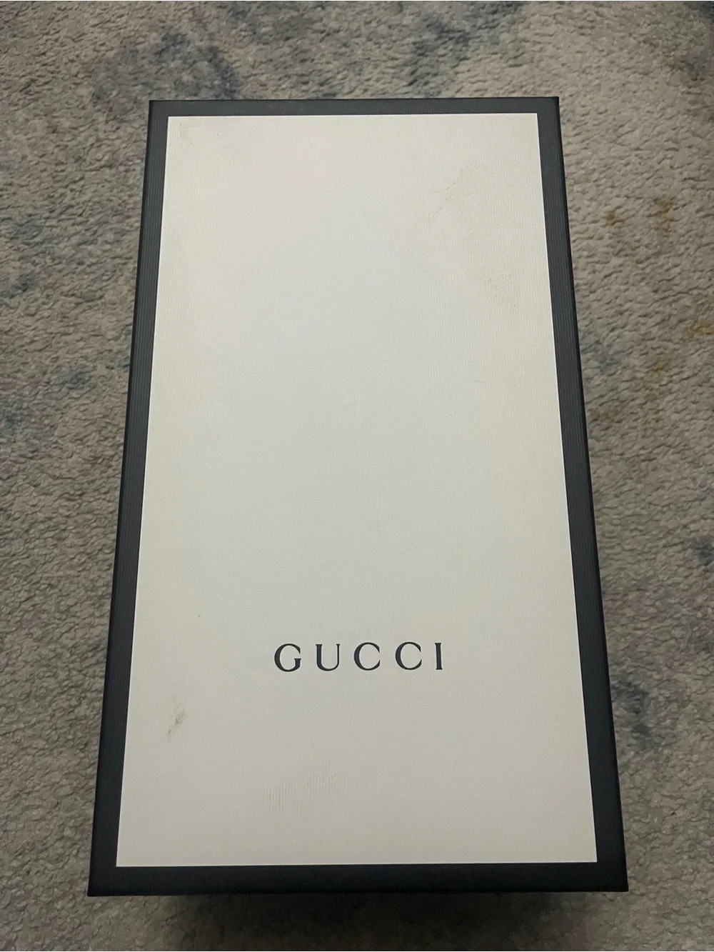 Gucci Black Slides with Green and Red Web Stripes